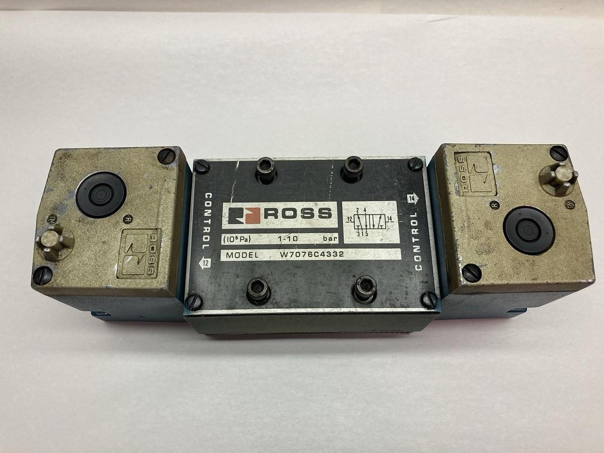 Used Ross,W7076C4332,Control Valve 1-10bar 26Va 50/60Hz