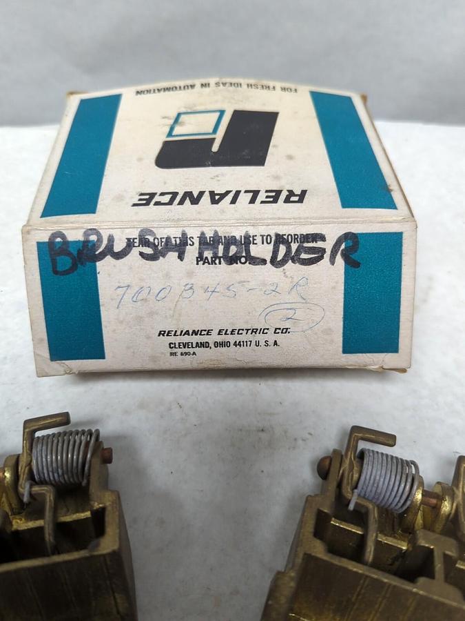RELIANCE ELECTRIC,700345-2R,ELECTRIC MOTOR BRUSH HOLDERS BOX OF 2 NOS