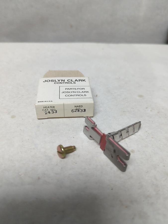 JOSLYN CLARK,2433,OVERLOAD RELAY HEATER NOS