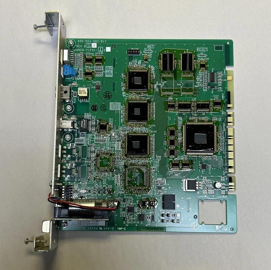 Used YASKAWA ELECTRIC,JANCD-YIF01-1E,ROBOT I/F CIRCUIT BOARD