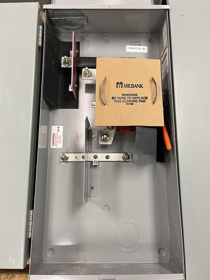 Milbank,320,Amp Meter Base Socket 3PH