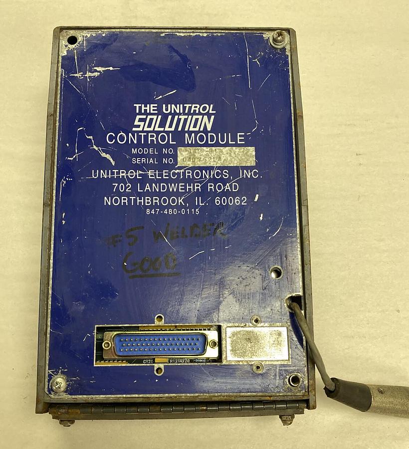 Used Unitrol Solution,9182-01,Control Module
