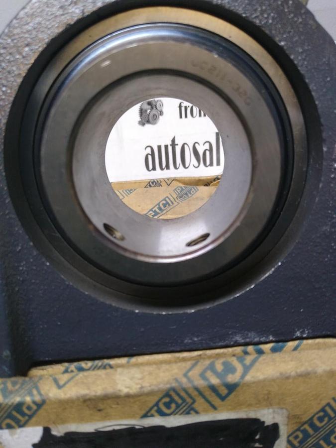 IPTCI,UCP 211 32,SOLID BASE PILLOW BLOCK BEARING SELF ALIGNING 2-BOLT 2 IN BORE