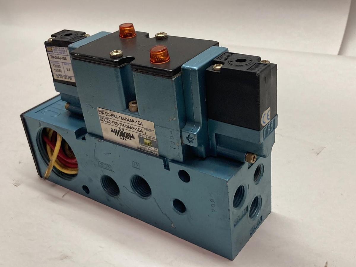 Used MAC,82A-AA-BKA-TM-DAAP-1DA,Solenoid Valve