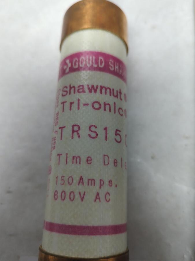 GOULD SHAWMUT,TRS150R,TRI-ONIC 150 AMP FUSE NOS