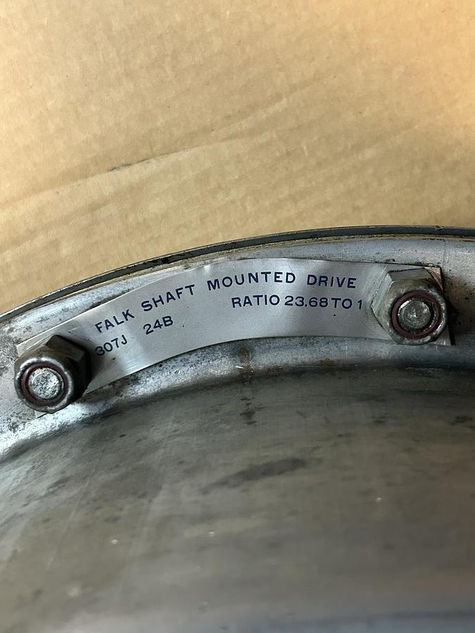 Used FALK,307J 24B,SHAFT MOUNTED DRIVE 23.68:1 RATIO