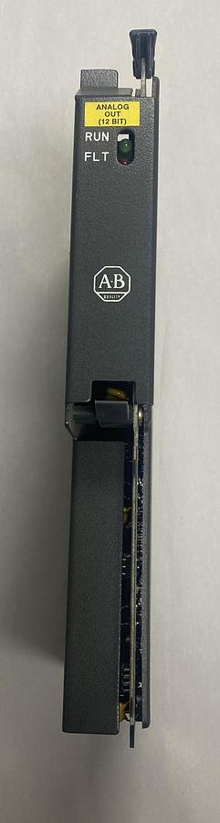 Used ALLEN BRADLEY,1771-OFE1,SER B ANALOG OUTPUT MODULE