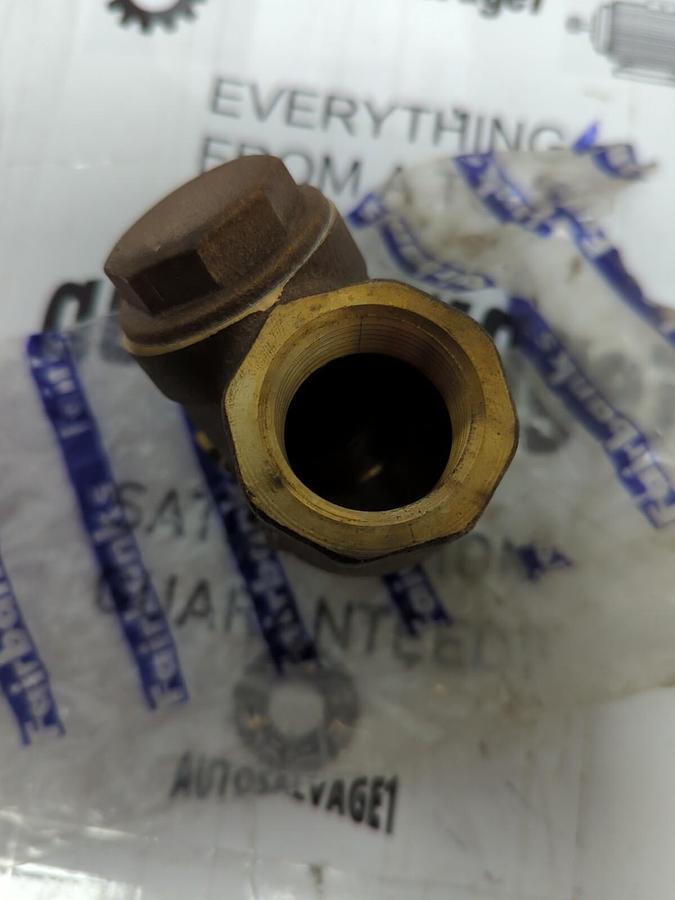 FAIRBANKS,150-S,1 INCH SWING CHECK VALVE 300CWP NOS