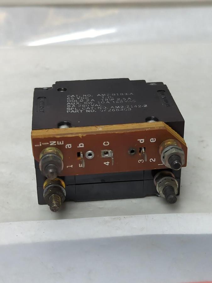 Used HEINEMANN,AM2-B1B3-A,CIRCUIT BREAKER 2-POLE PRE-OWNED