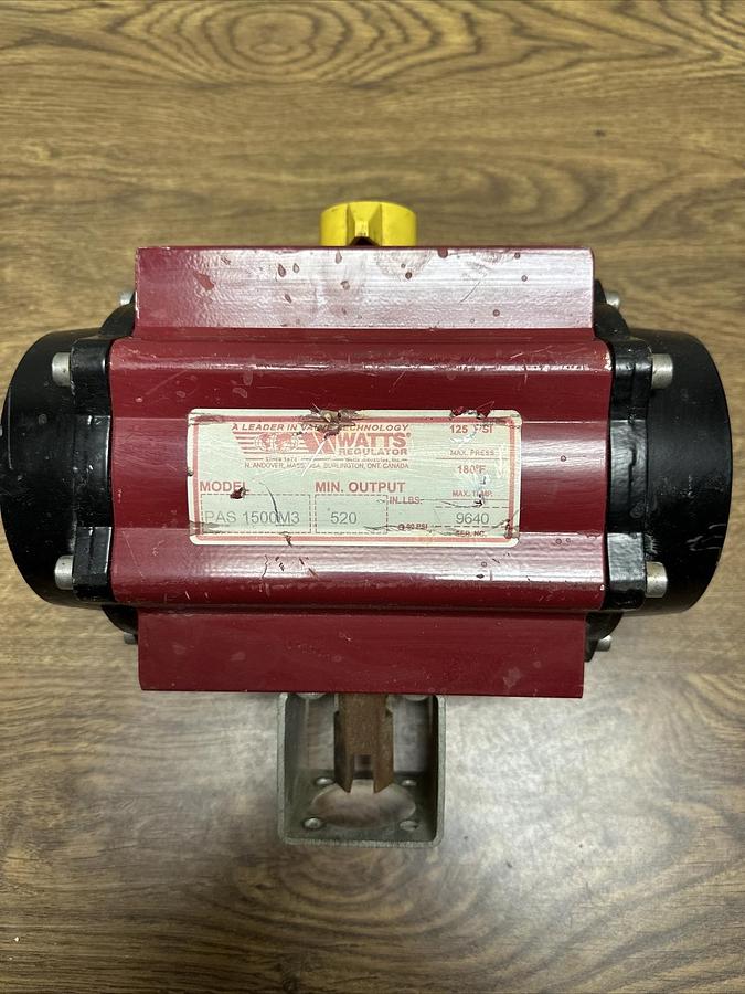 Used Watts Regulator,PAS1500M3,Pneumatic Valve