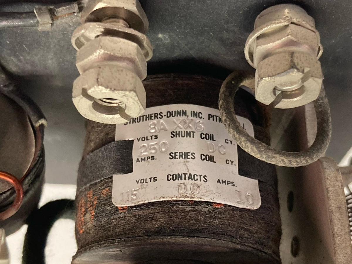 Used Struthers-Dunn,8AXX6,Shunt Coil 250VDC 10A 115V