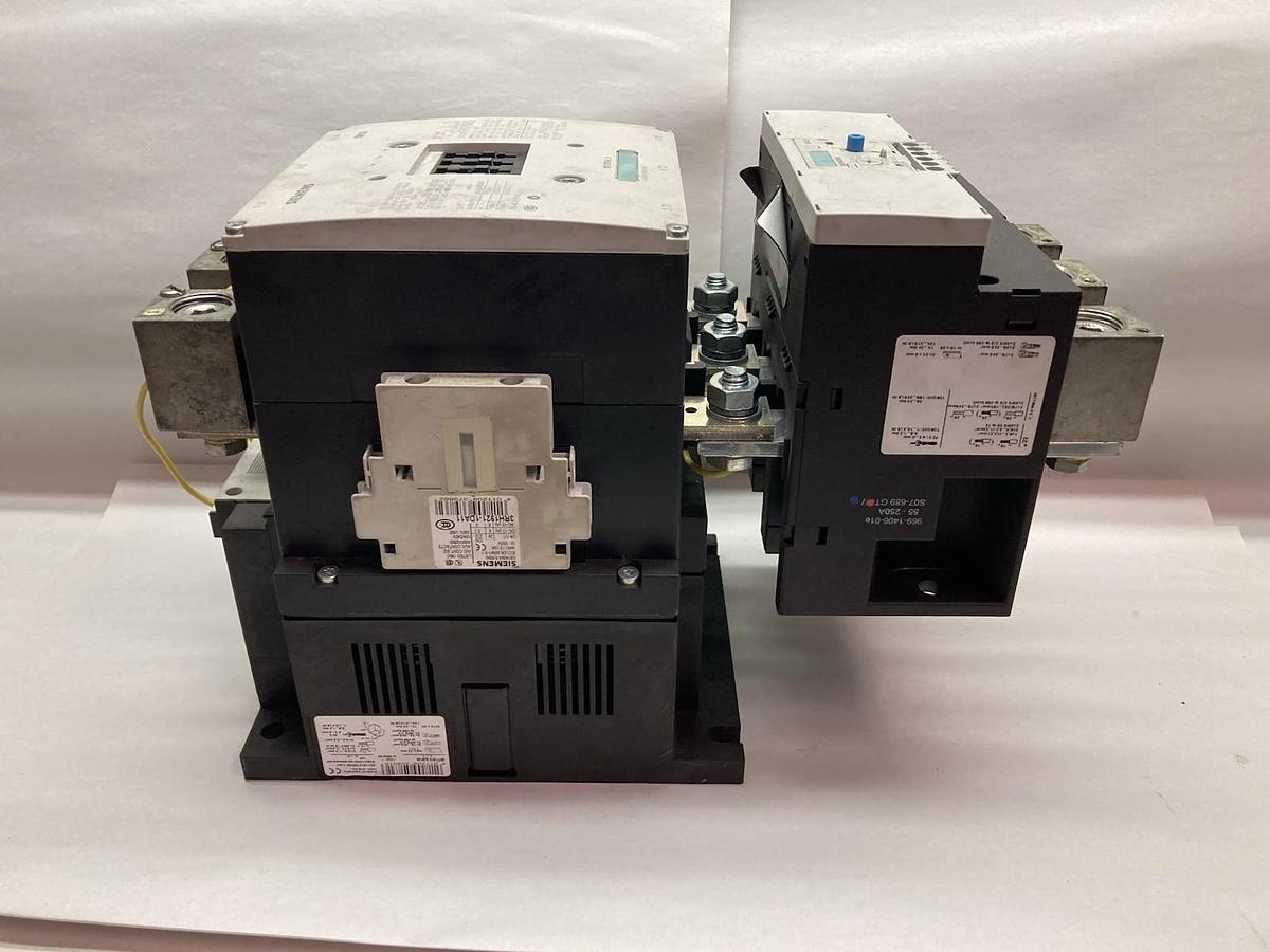 Used Siemens,3RT1075-6…6,Contactor w/Overload Set. 430A 1000V