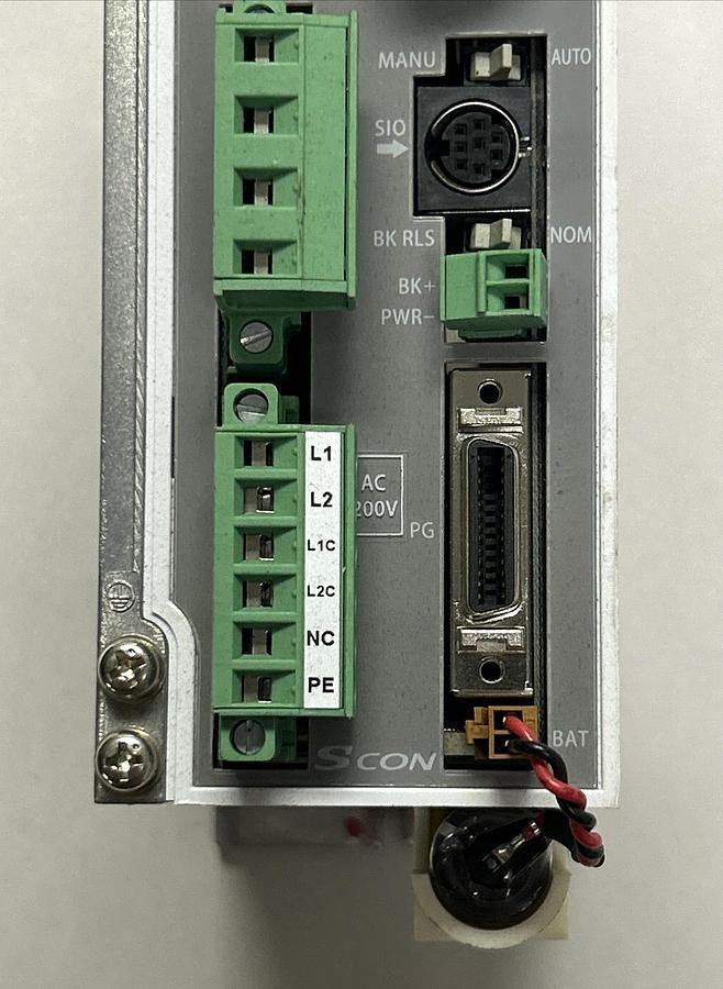 Used IAI,SCON-CA-60A-CC-0-2,LINEAR SERVO ACTUATOR POSITION CONTROLLER