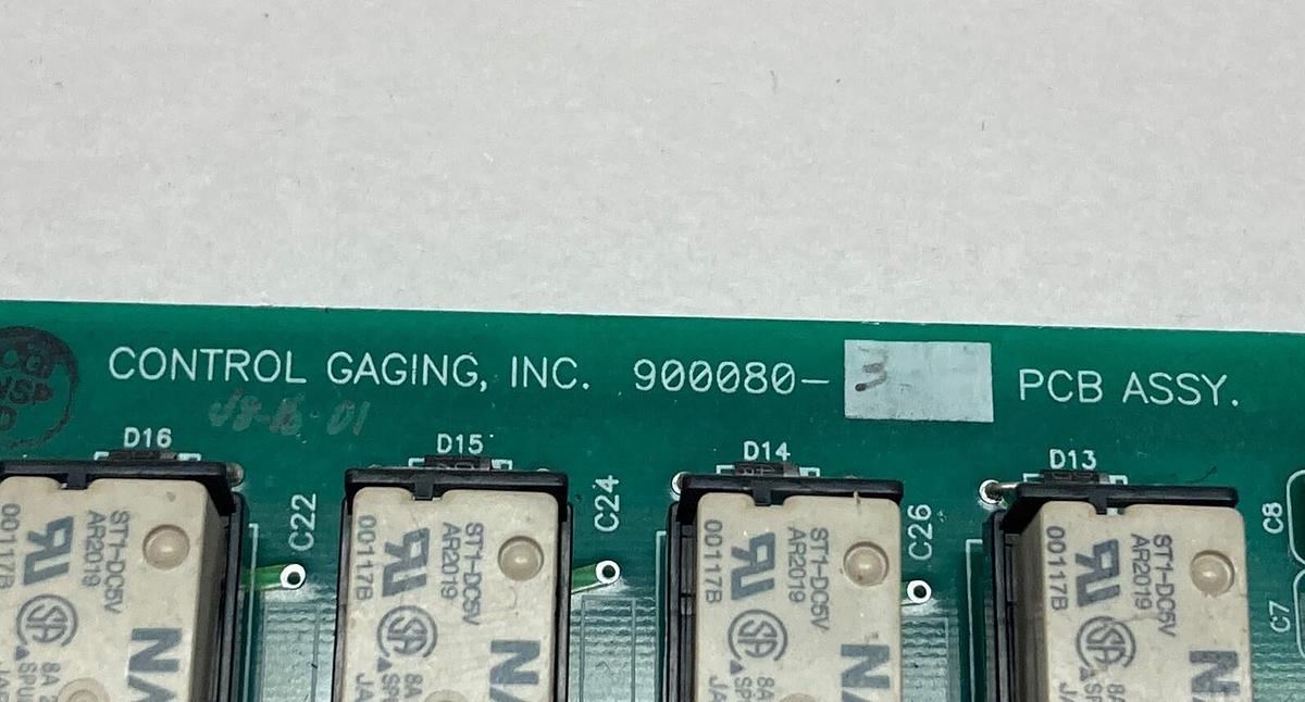Used Control Gaging,900080-3,Circuit Board Assembly