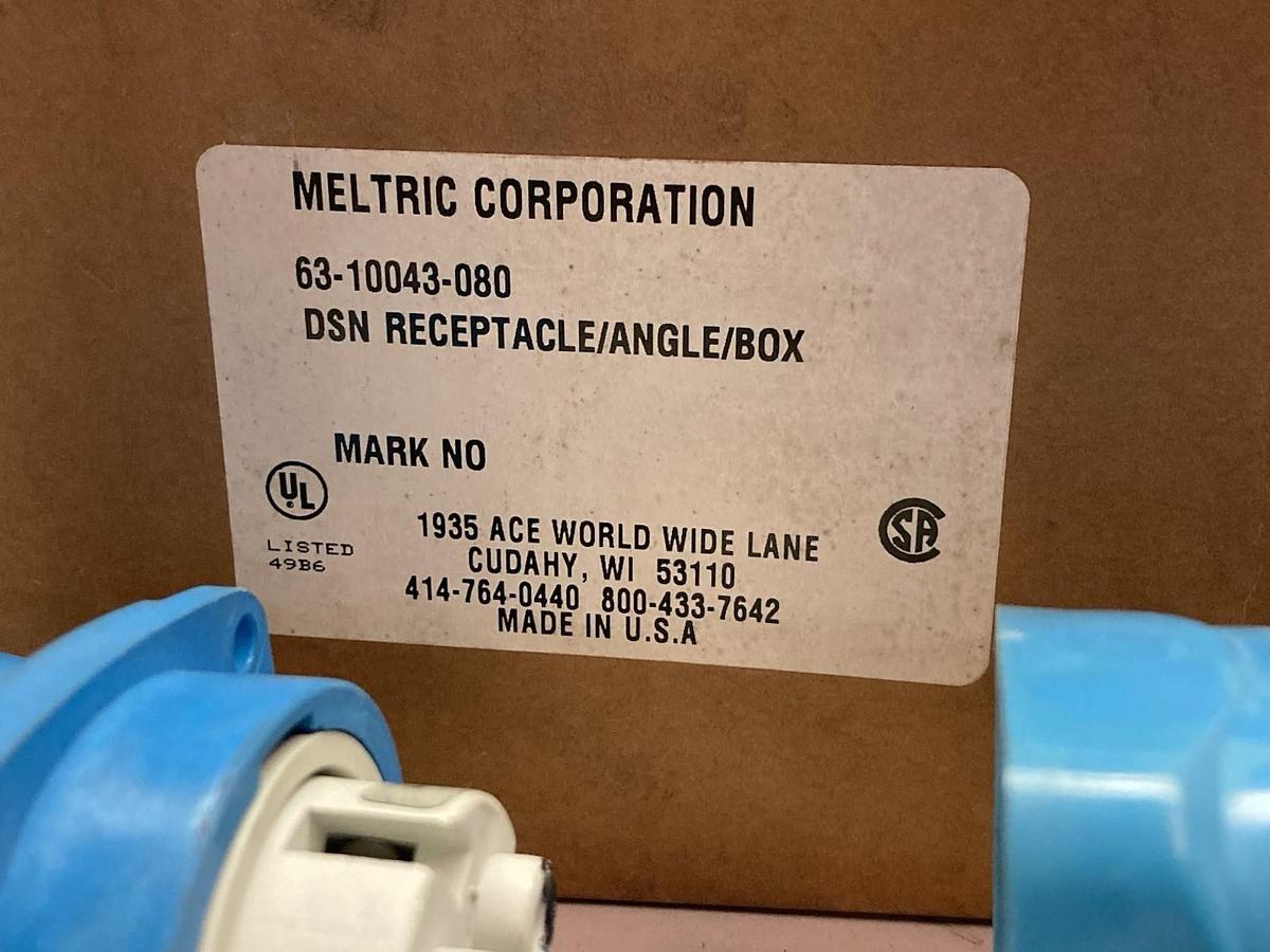 Meltric Corporation,63-10043-080,Electrical Connector Plug Receptacle Component