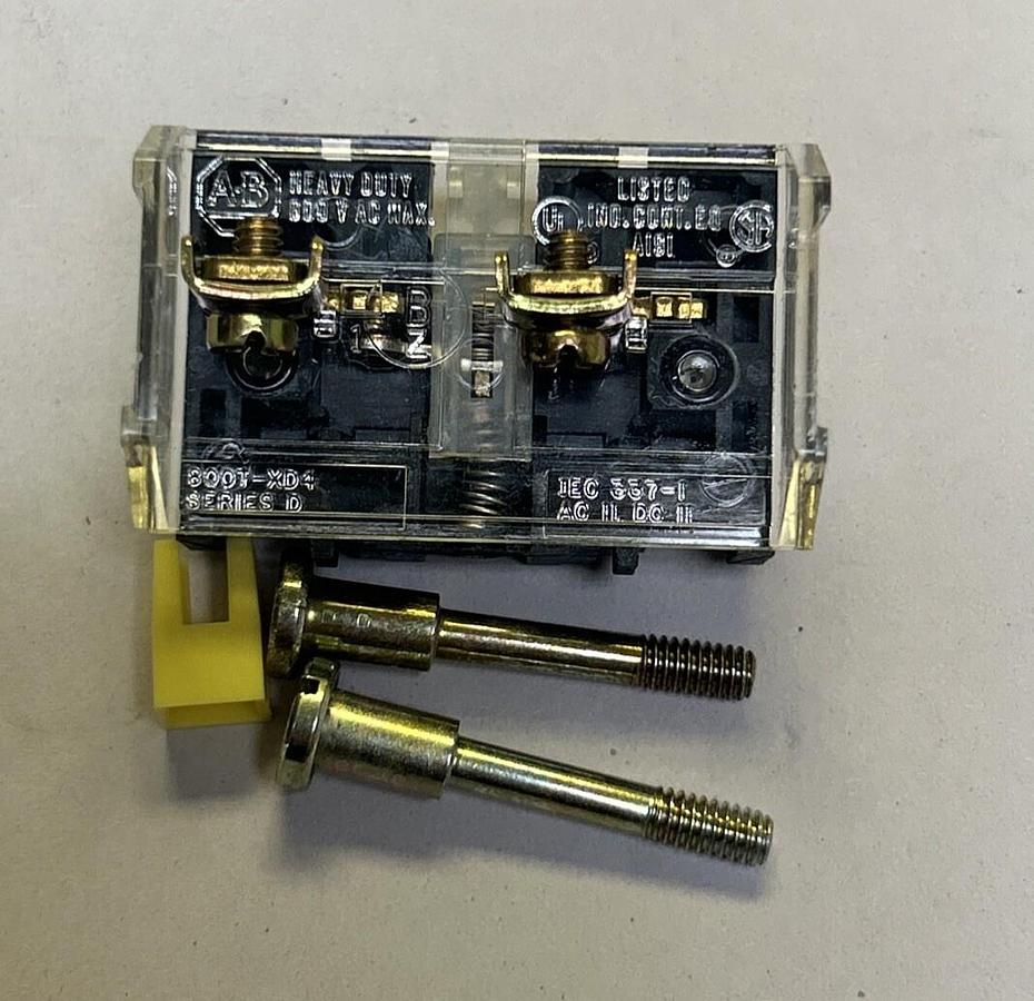 ALLEN BRADLEY,800T-XD4,CONTACT BLOCK NOS