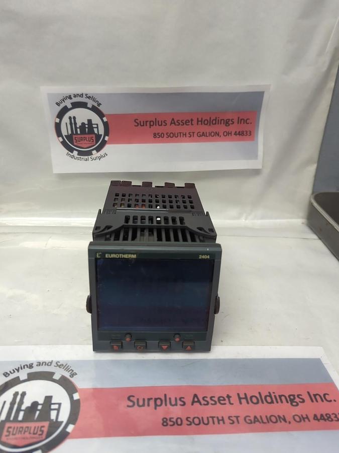 Used SCHNEIDER EUROTHERM,2404,DIN PROCESS AND TEMPERATURE CONTROLLER PRE-OWNED