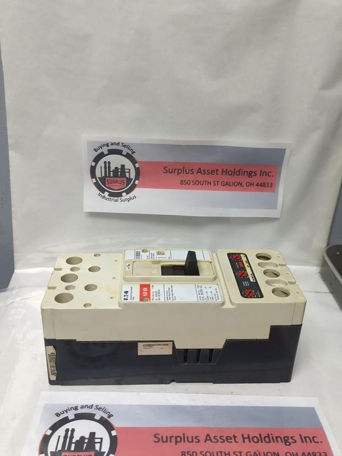 Used EATON,HJD3250F,CIRCUIT BREAKER 250A 3-POLE STYLE 1491D82GO3