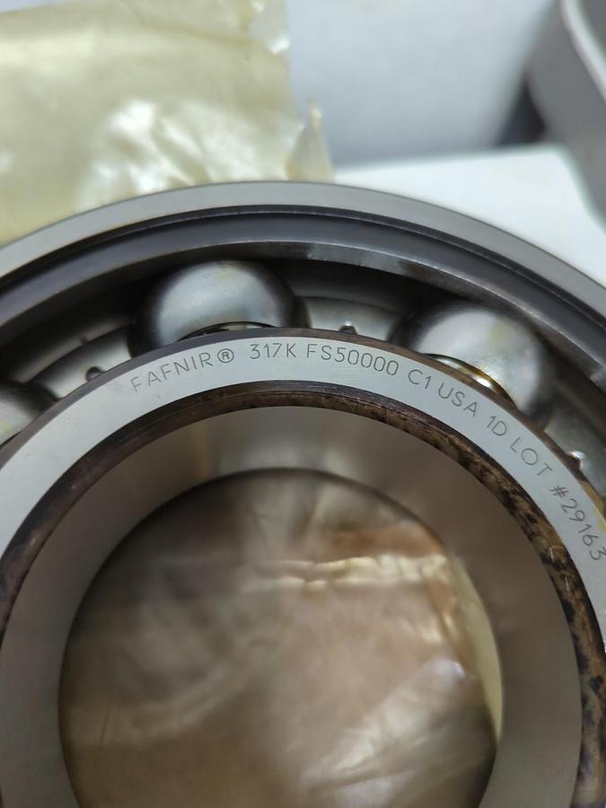 TORRINGTON-FAFNIR,317K,DEEP GROOVE BALL BEARING NOS