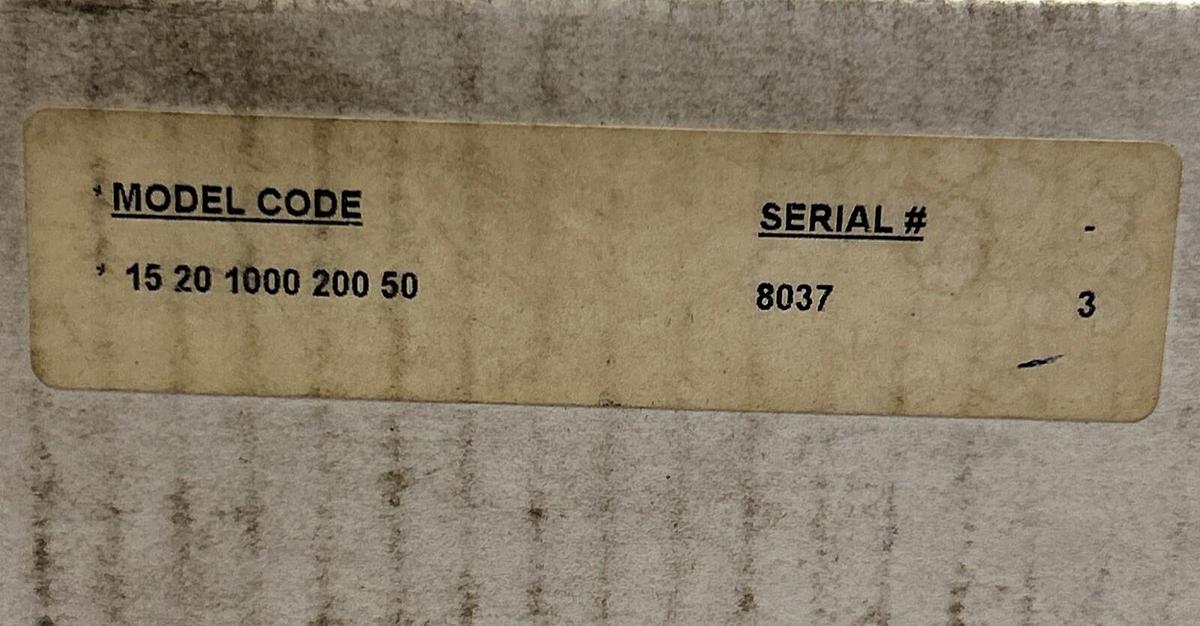 Used DYNAMIC VALVES,1520100020050,SERVO VALVE REFURISHED