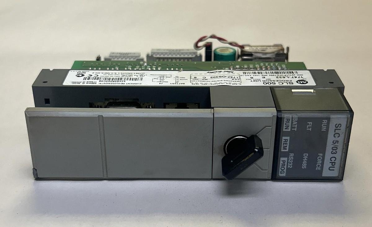 Used ALLEN BRADLEY,1747-L532,SLC500 PROCESSOR UNIT
