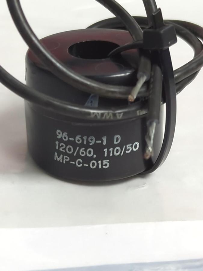 Used ASCO,96-619-1 D,COIL 120/60 110/50 PRE-OWNED