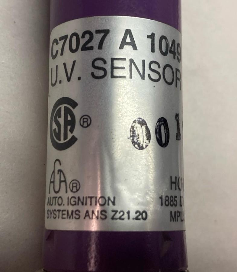 Honeywell,C7027 A 1049,U.V. Sensor Rev E
