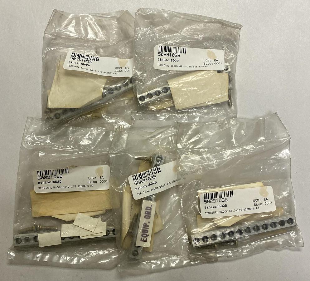 SIEMENS,GB10,GROUNDBAR KIT LOT OF 5 NEW