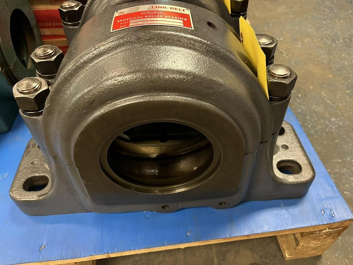 FMC Link-Belt,PLB6879FH,Pillow Block Roller Bearing 4-15/16" Bore 4 Bolt