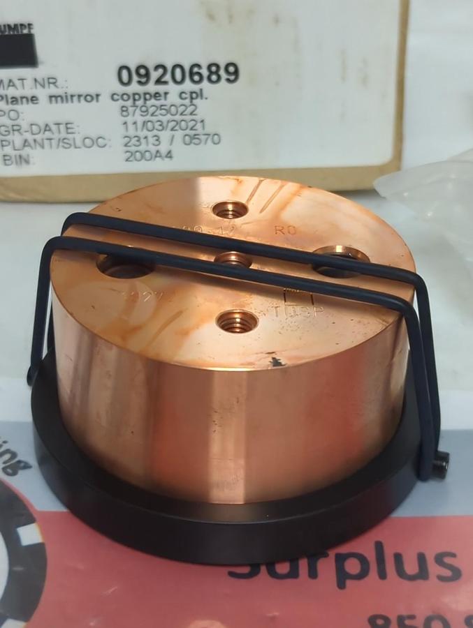 TRUMPF,0920689,PLANE DEFLECTOR COPPER CPL NOS