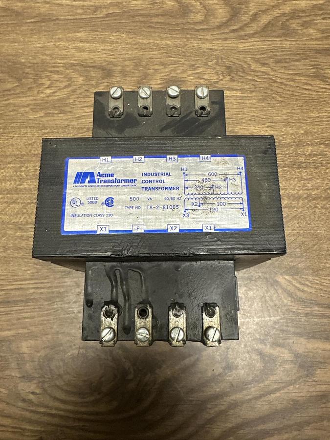 Used Acme,TA-2-81005,Transformer