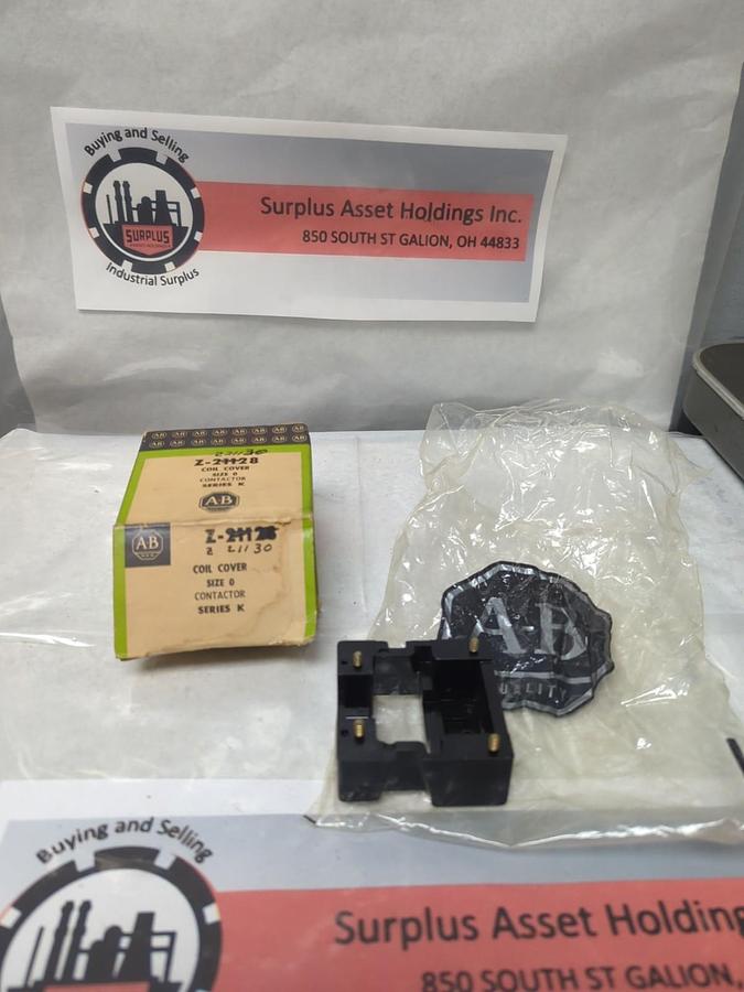 ALLEN BRADLEY,Z-211 30,COIL COVER SERIES K 2-POLE NOS NOS
