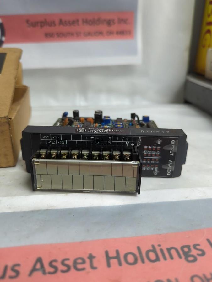 GE,IC610MDL166A,ANALOG OUTPUT MODULE 2 CIRCUITS NOS