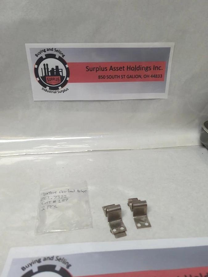 Used SYLVANIA,L.57,OVERLOAD HEATER ELEMENT LOT OF 2 PRE-OWNED