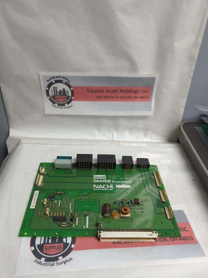 Used NACHI DAIHEN,L8810P(L8810P03),PRINTED CIRCUIT BOARD UM211D PRE-OWNED