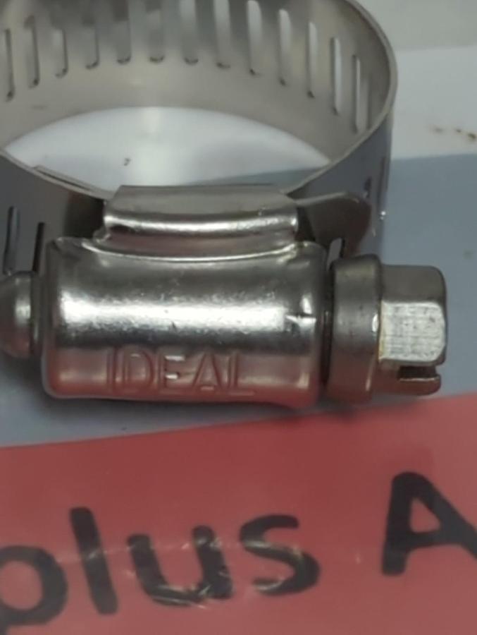 IDEAL,6812,STAINLESS STEEL HOSE CLAMP 1/2-1-1/4 INCHES BOX OF 10 NOS