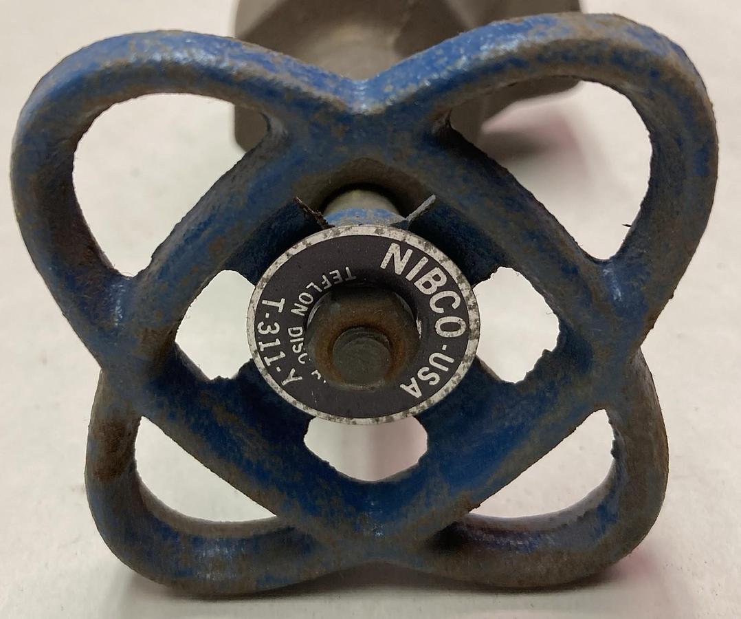 Used Nibco,T-311-Y,Angle Globe Valve 1/2 Inch