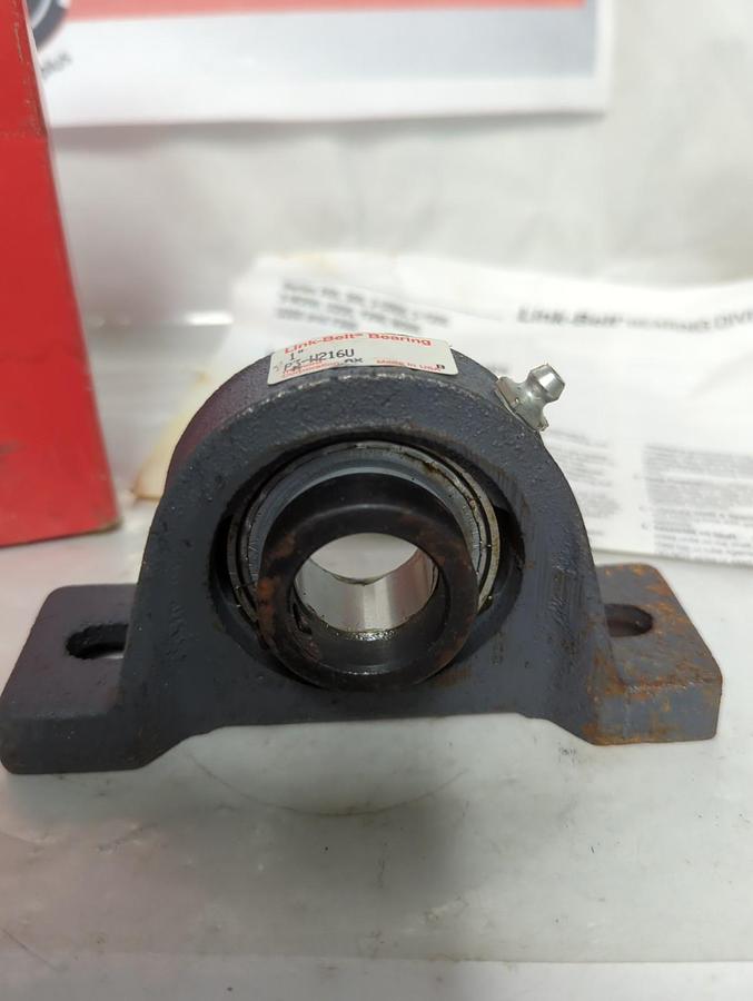 LINK BELT,P3W216U,PILLOW BLOCK BEARING 1 INCH BORE NOS