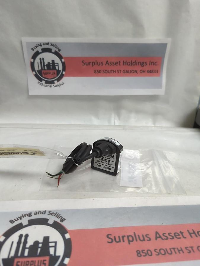 Used OMEGA,PX181-200G5V,TRANSDUCER 200 PSIG PRE-OWNED
