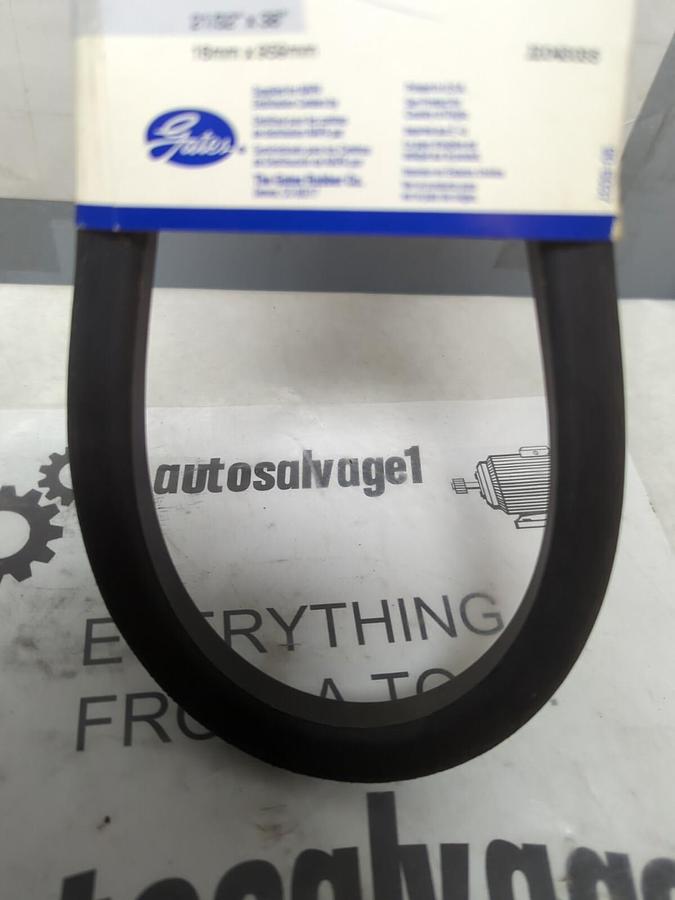 NAPA,B35,INDUSTRIAL BELT 21/32 X 38 INCH NOS