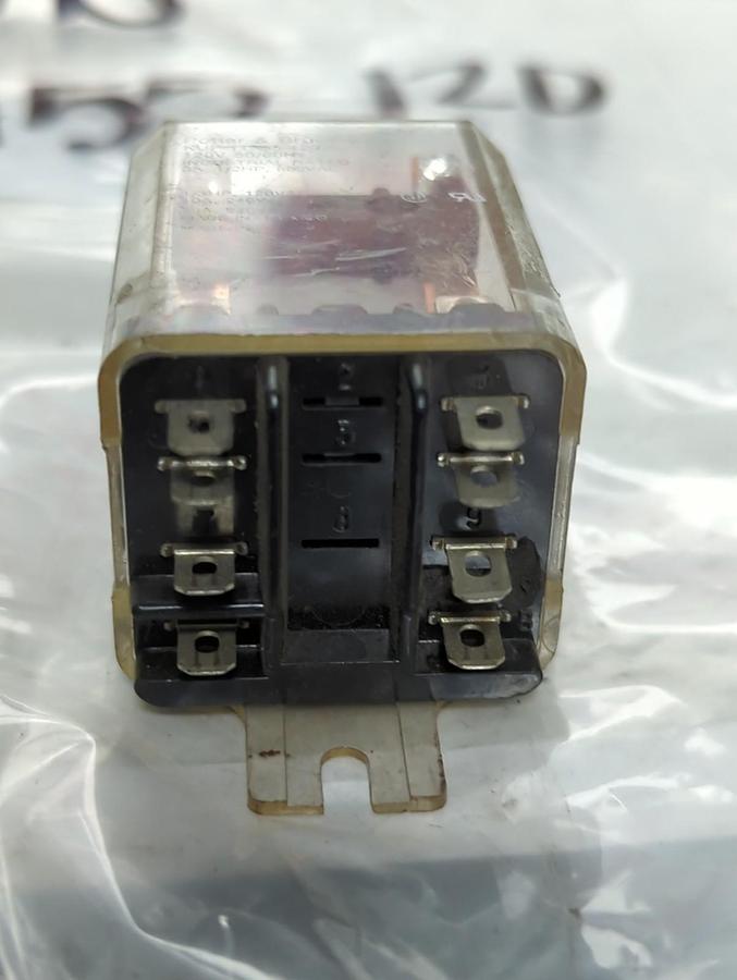 Used POTTER & BRUMFIELD,KUP-11A55-120,RELAY LOT OF 2 PRE-OWNED