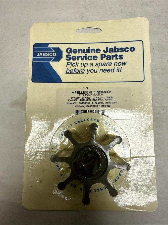 Used Jabsco,920-0001,Impeller Kit