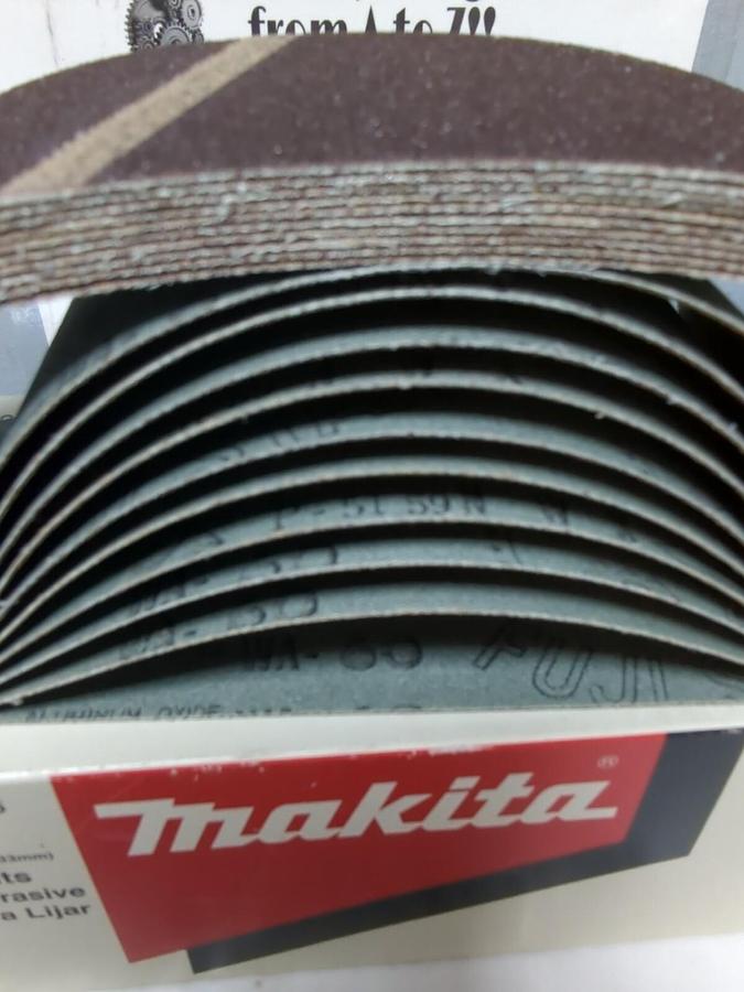 MAKITA,742307-5,ABRASIVE BELTS  10-PK  60 GRIT 3 INCH X 21 INCH NOS
