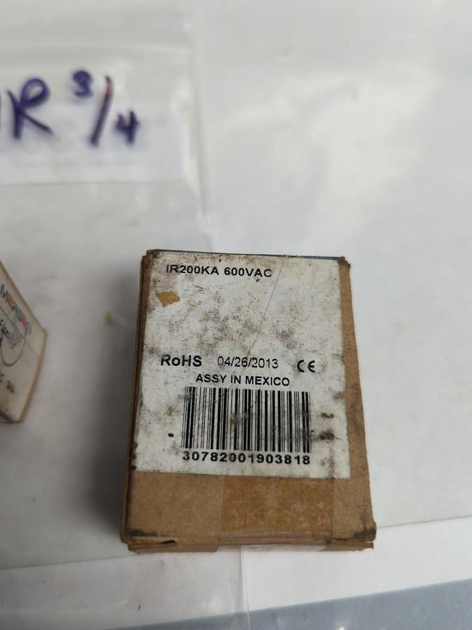 MERSEN,ATMR-3/4,AMP-TRAP 3/4 AMP FUSE LOT OF 20 NOS