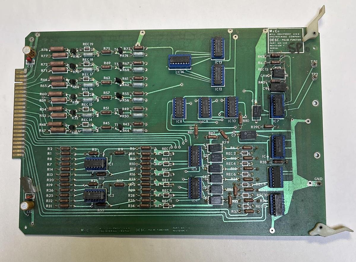 Used MILL EQUIPMENT,110,PULSE FUNCTION BOARD