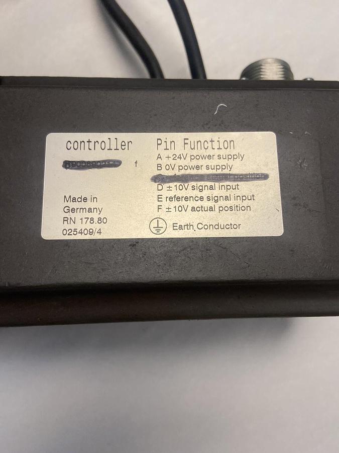 Used Rexroth,R978919643,Hydraulic Valve with Controller Refurbished