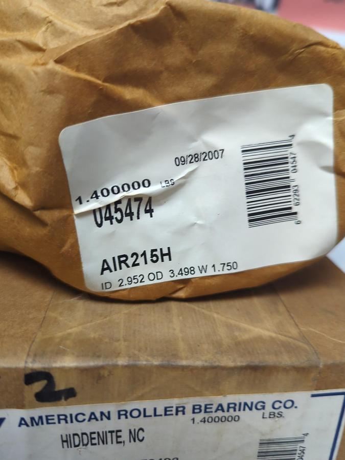 AMERICAN BEARING,AIR215H,ROLLER BEARING INNER RING NOS