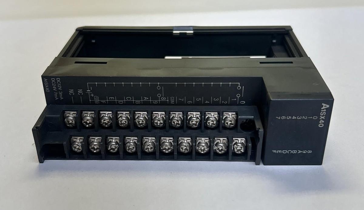 Used MITSUBISHI,A1SX40,INPUT UNIT