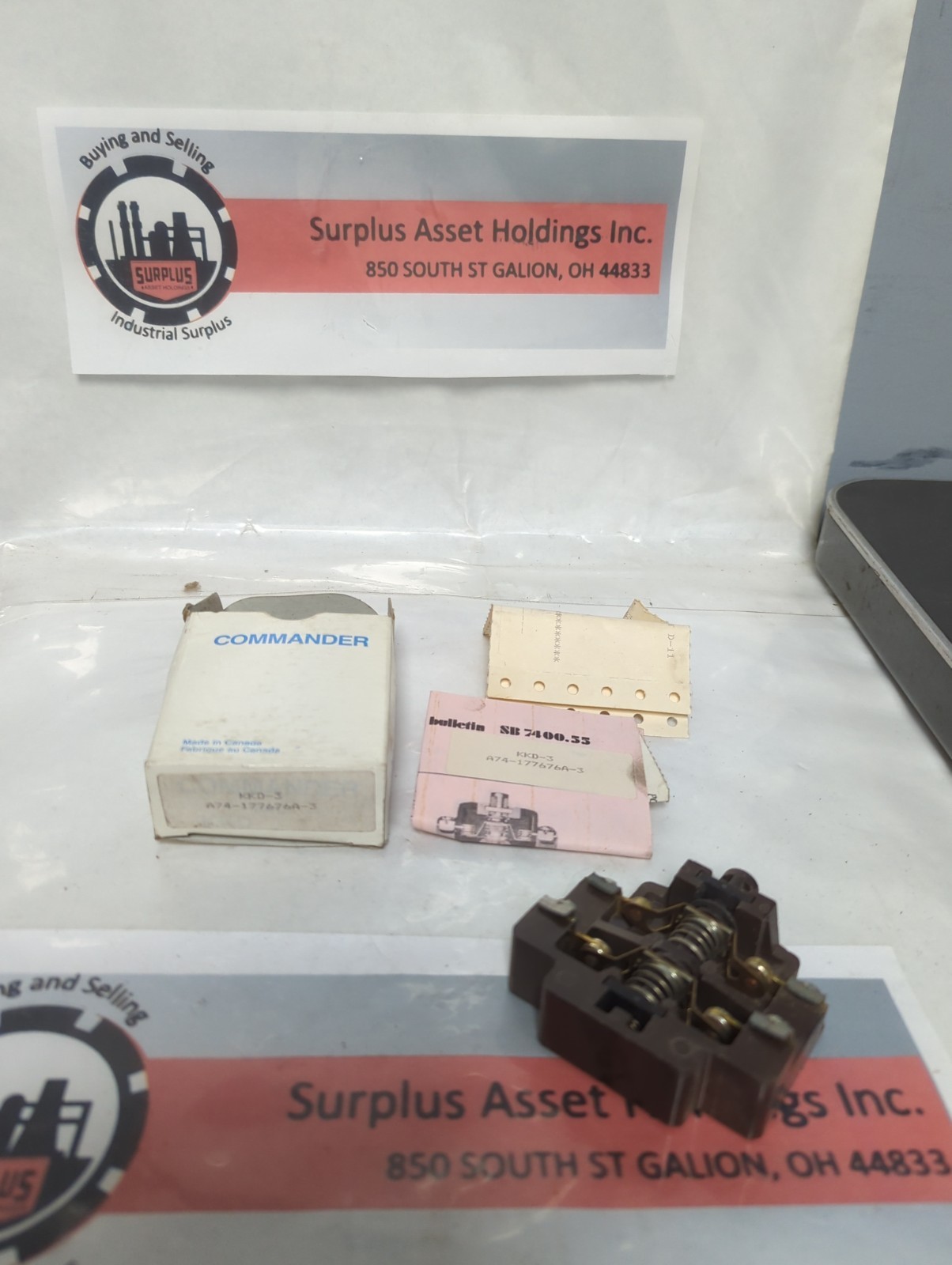 CLARK/SYLVANIA,KKD-3,CONTACT BLOCK NOS