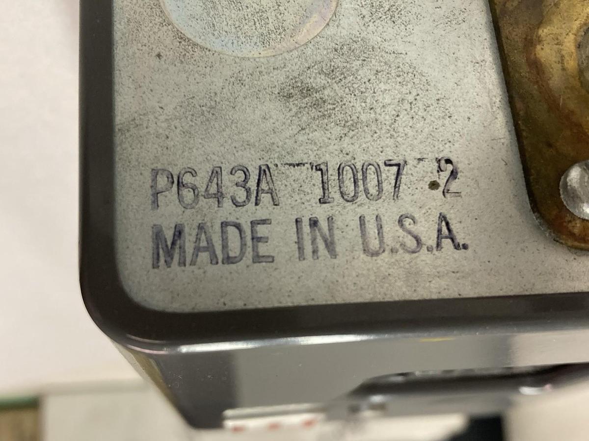 Honeywell,P643A 1007 2,Differential Pressuretrol